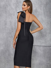 One Shoulder Cut Out Slit Dress Newgew Dresses